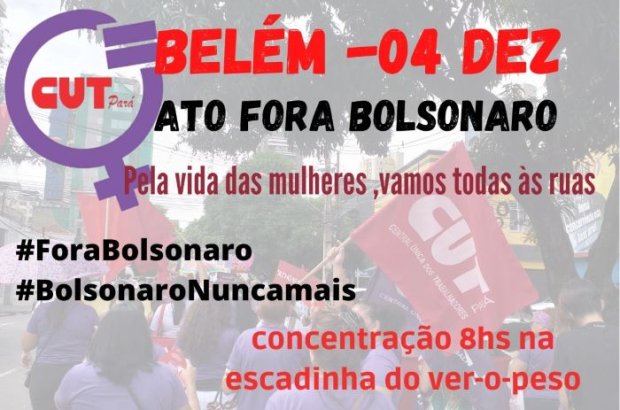 ATO FORA BOLSONARO EM BELEM/PA